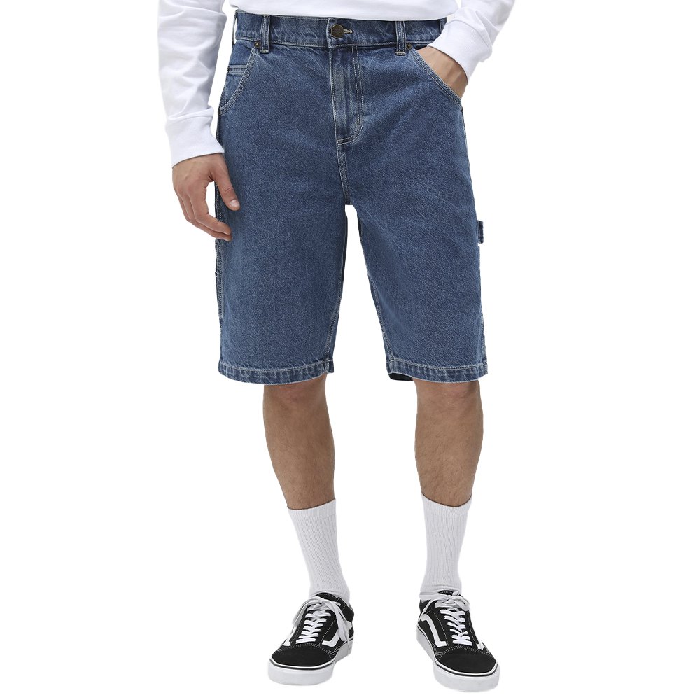 dickies garyville denim shorts bleu 40 homme