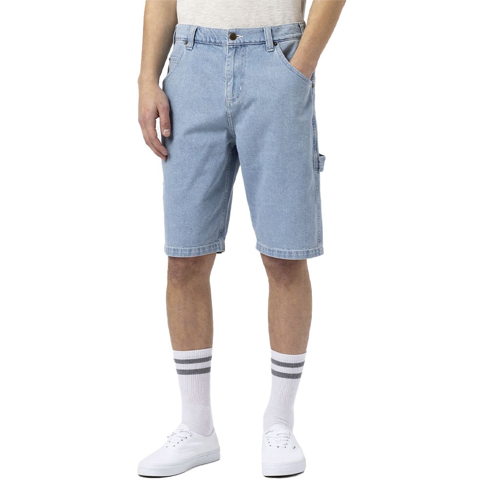 dickies garyville denim shorts bleu 38 homme