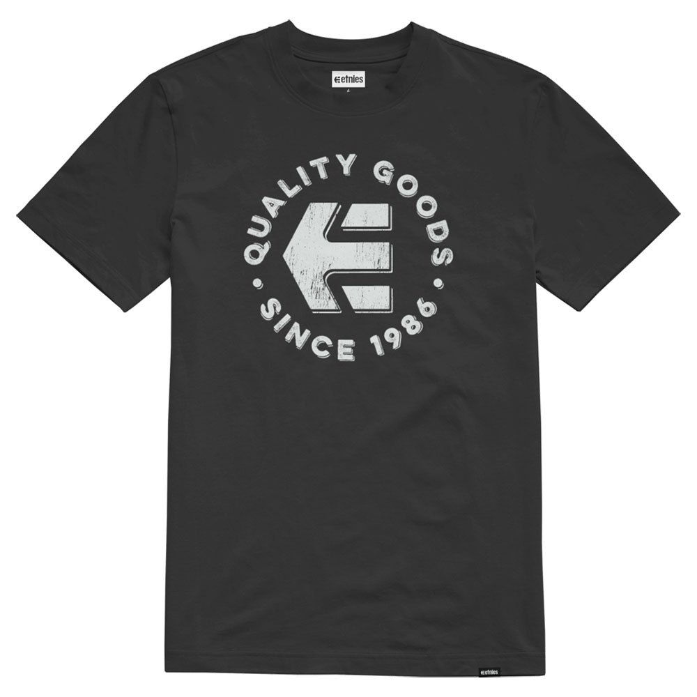 etnies since 1986 short sleeve t-shirt noir s homme