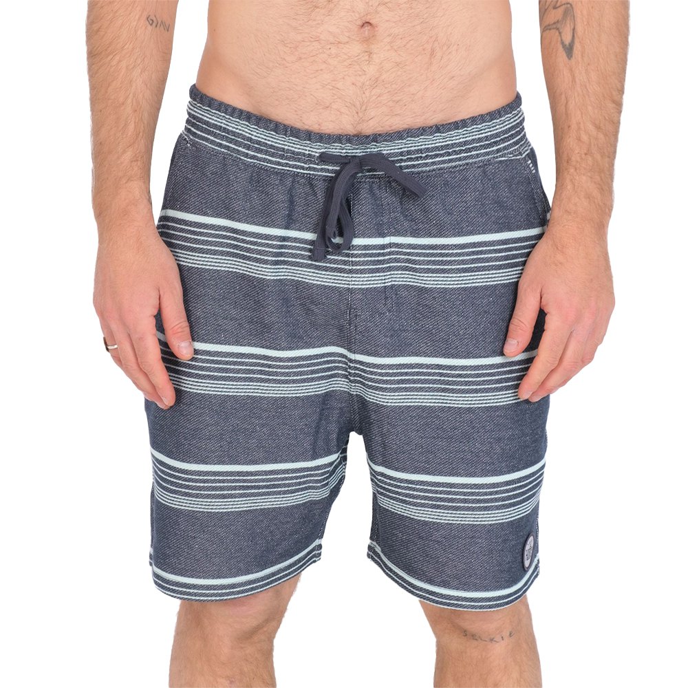 hurley modern surf poncho 19´´ shorts gris m homme