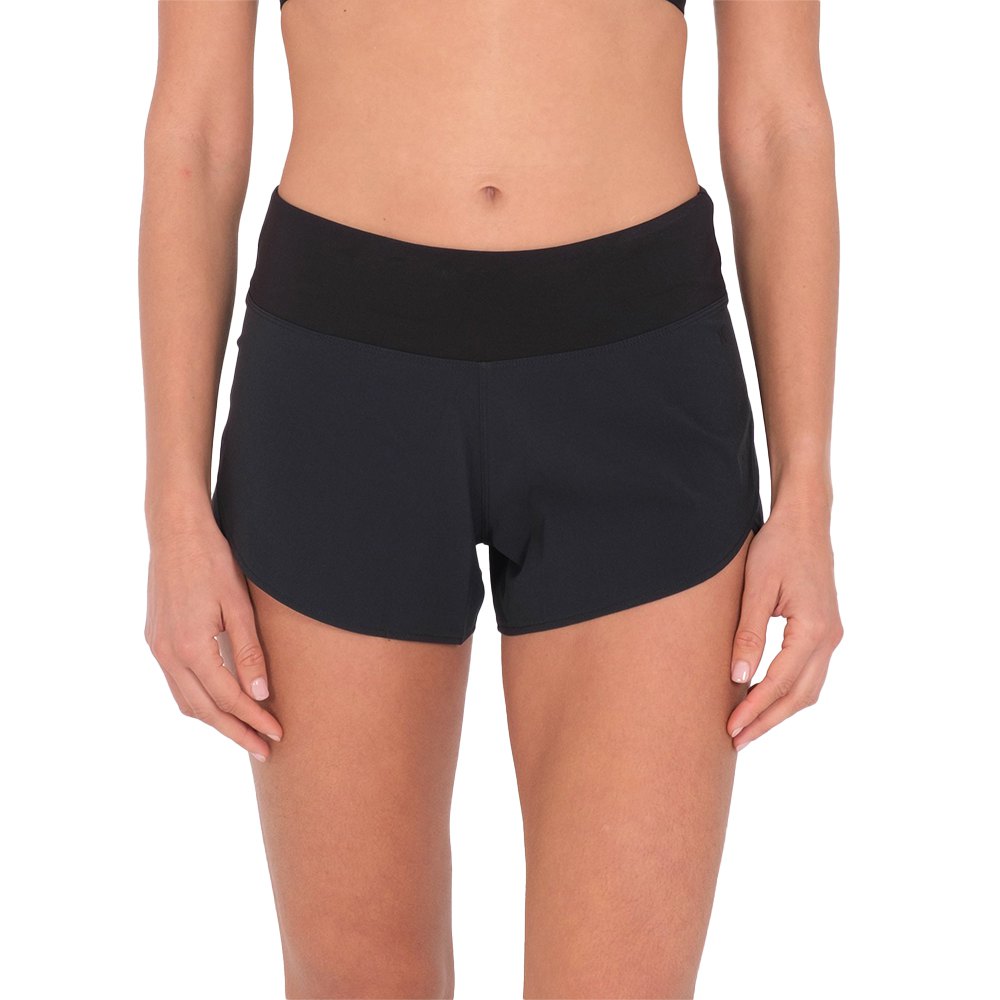 hurley solid soft waist 2.5´´ swimming shorts noir s femme