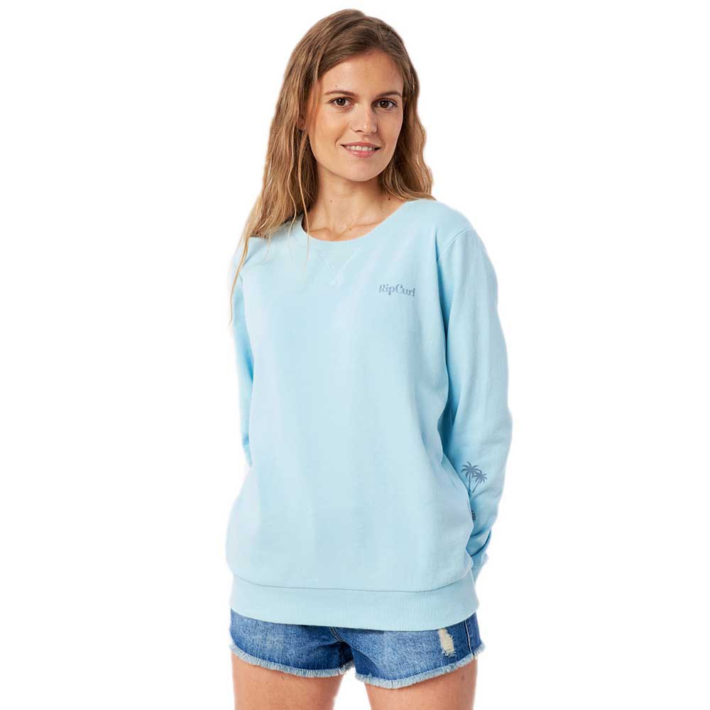 rip curl re-entry sweatshirt bleu xs femme