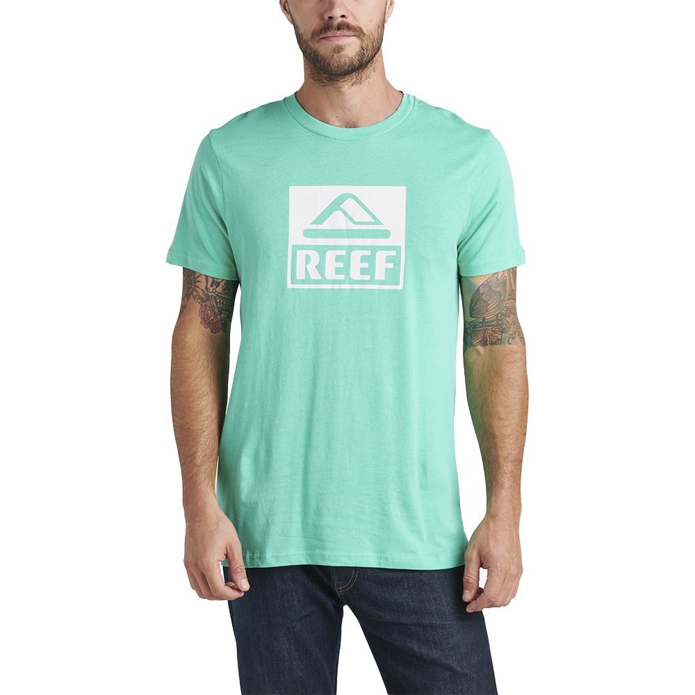 reef driver t-shirt bleu m homme