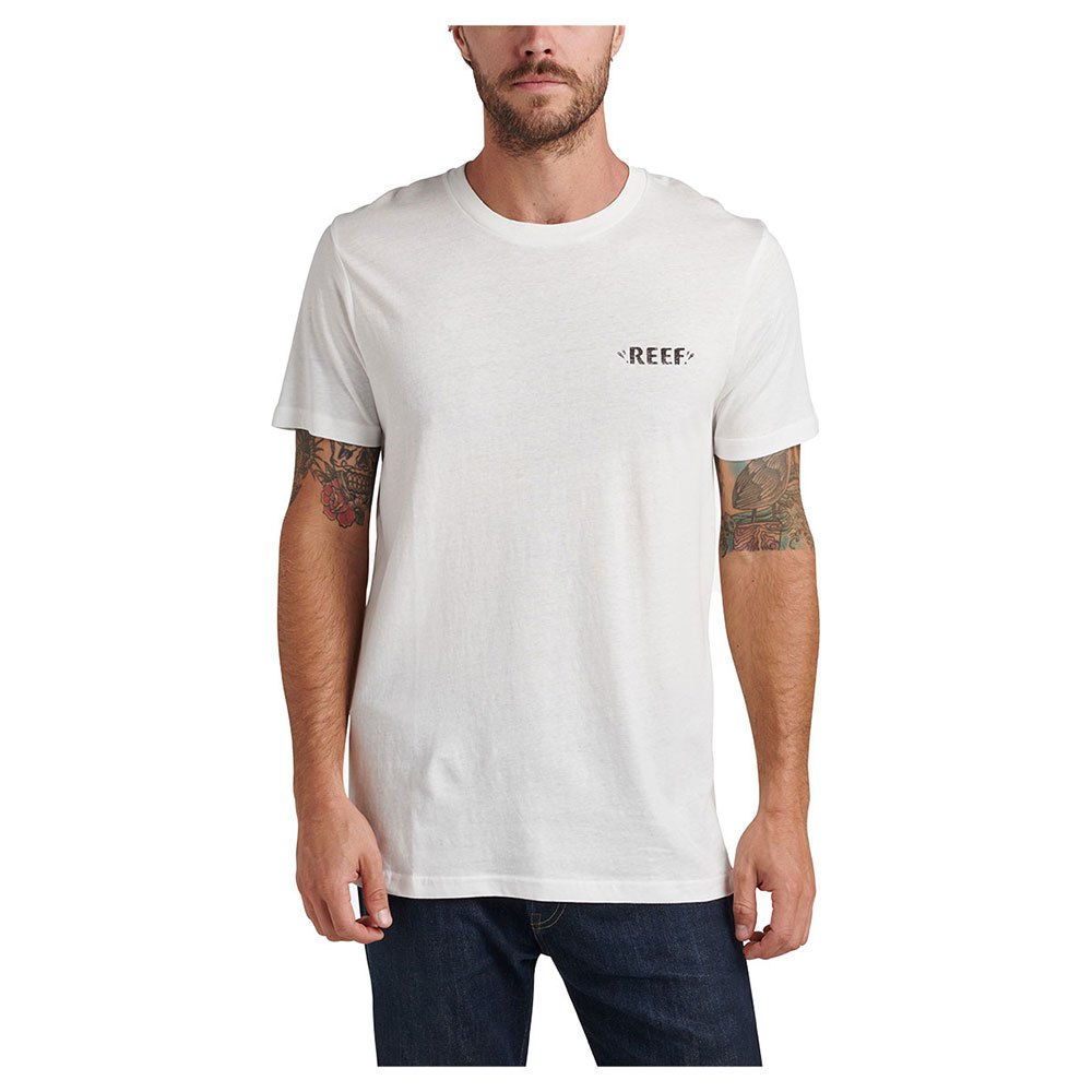 reef venturing t-shirt blanc s homme