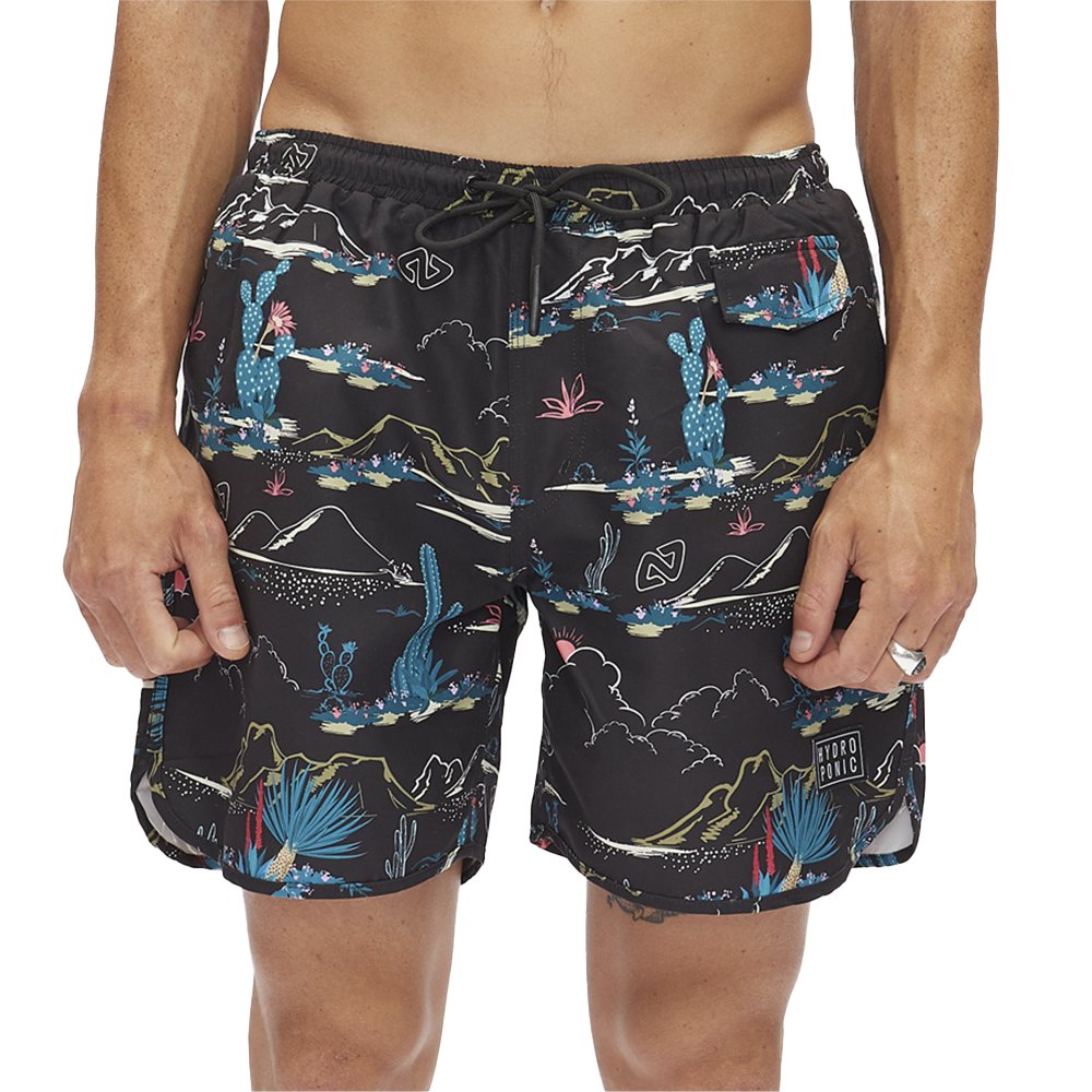 hydroponic 16´ cacti swimming shorts noir 32 homme