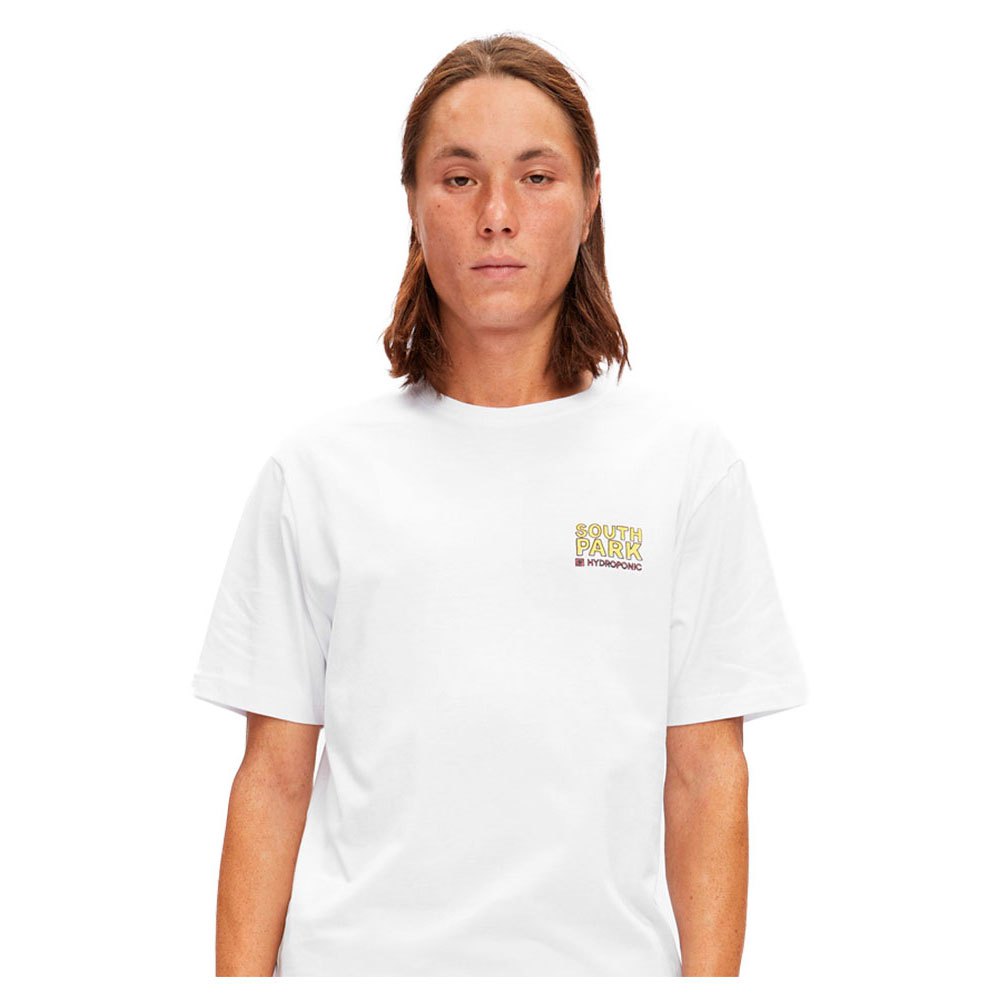 hydroponic sp colors short sleeve t-shirt blanc m homme