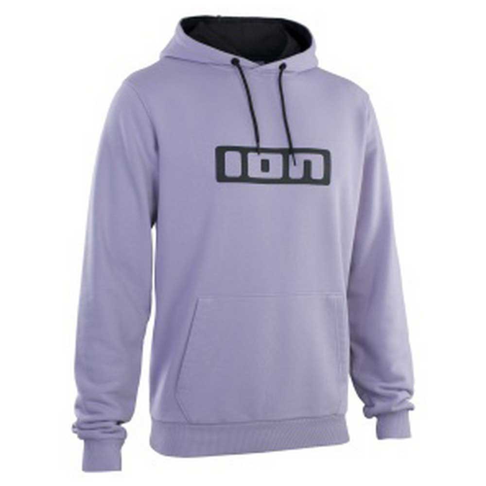 ion logo hoodie violet s homme