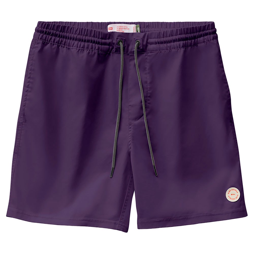 globe clean swell poolshort swimming shorts violet xl homme