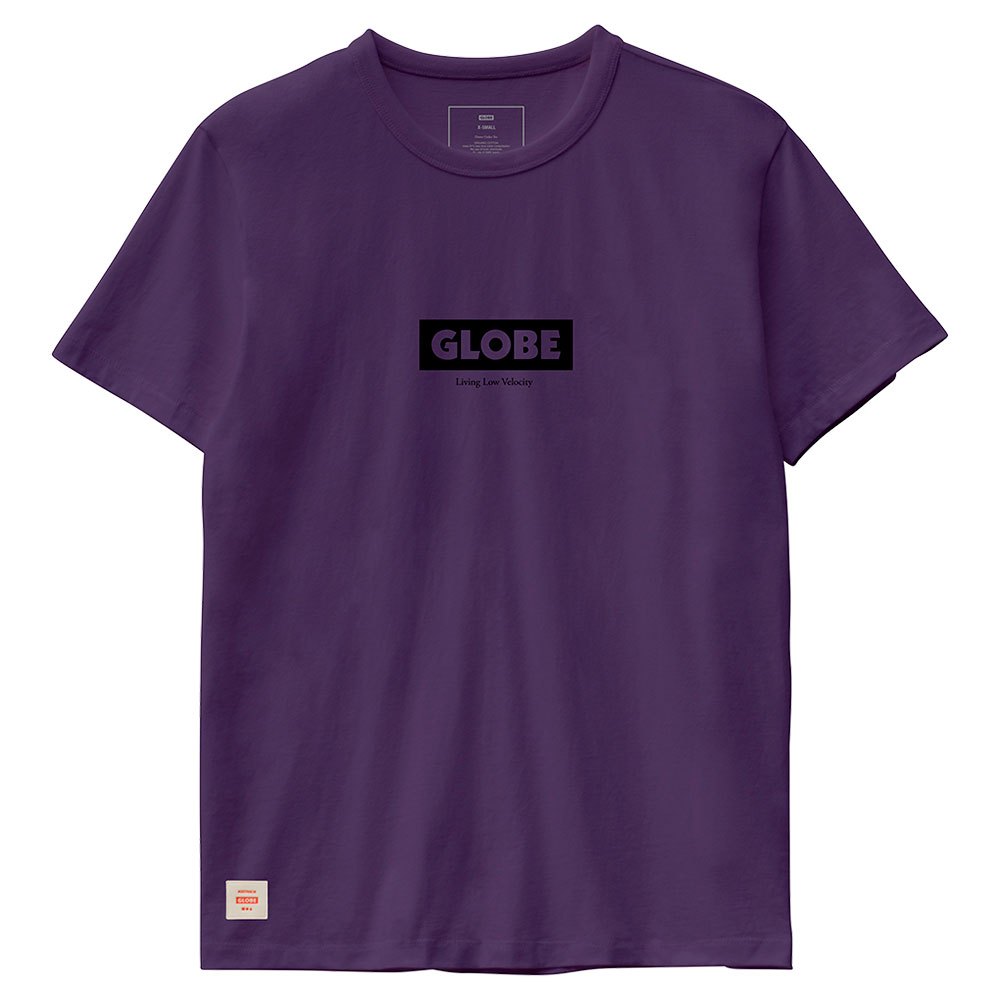 globe minibar short sleeve t-shirt violet m homme