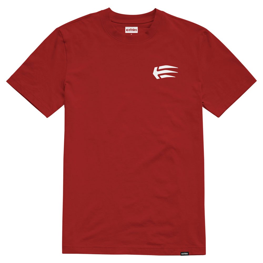 etnies joslin short sleeve t-shirt rouge m