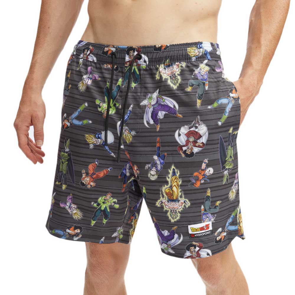 hydroponic 16´ dragon ball z cell swimming shorts gris 30 homme