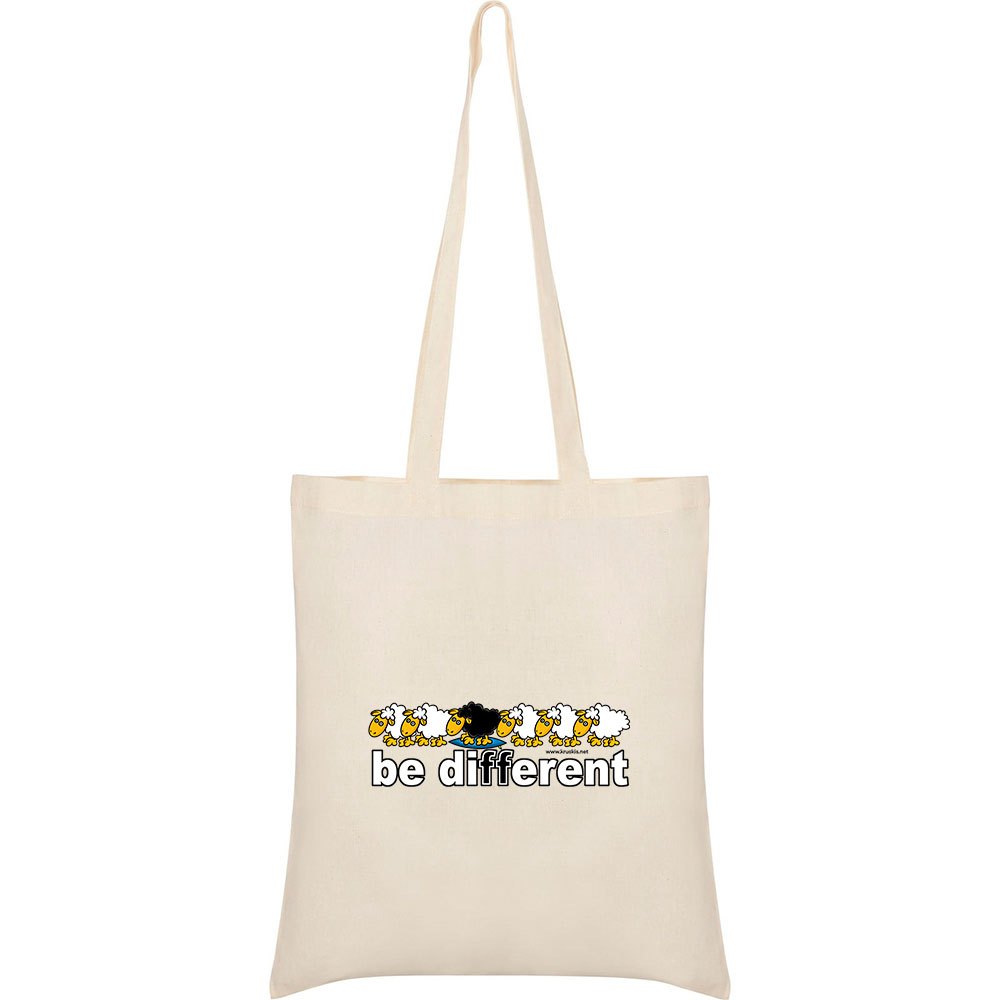 kruskis be different surf tote bag beige