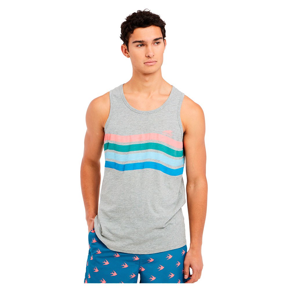 protest entera sleeveless t-shirt multicolore xs homme