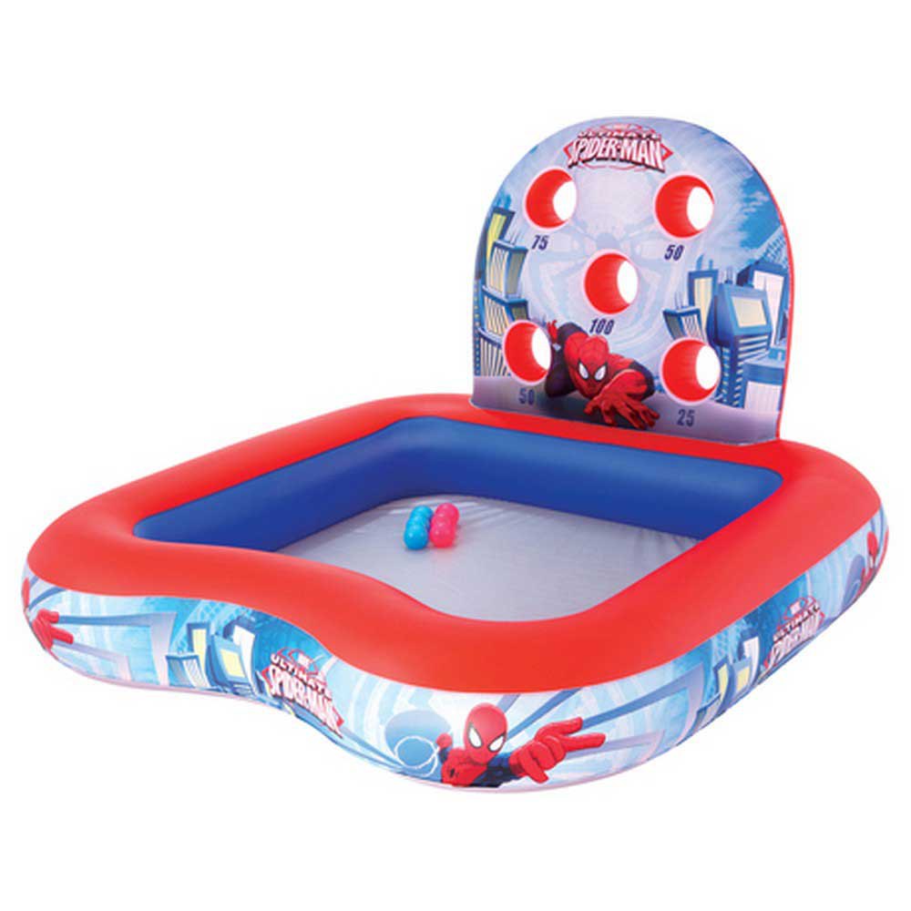 Piscine gonflable Spider-Man aire de jeux eau boules enfant 98016