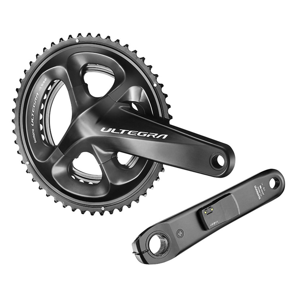 Giant Power Pro Utegra R8000 Crank With Power Meter Silver 175 mm / 53-39t