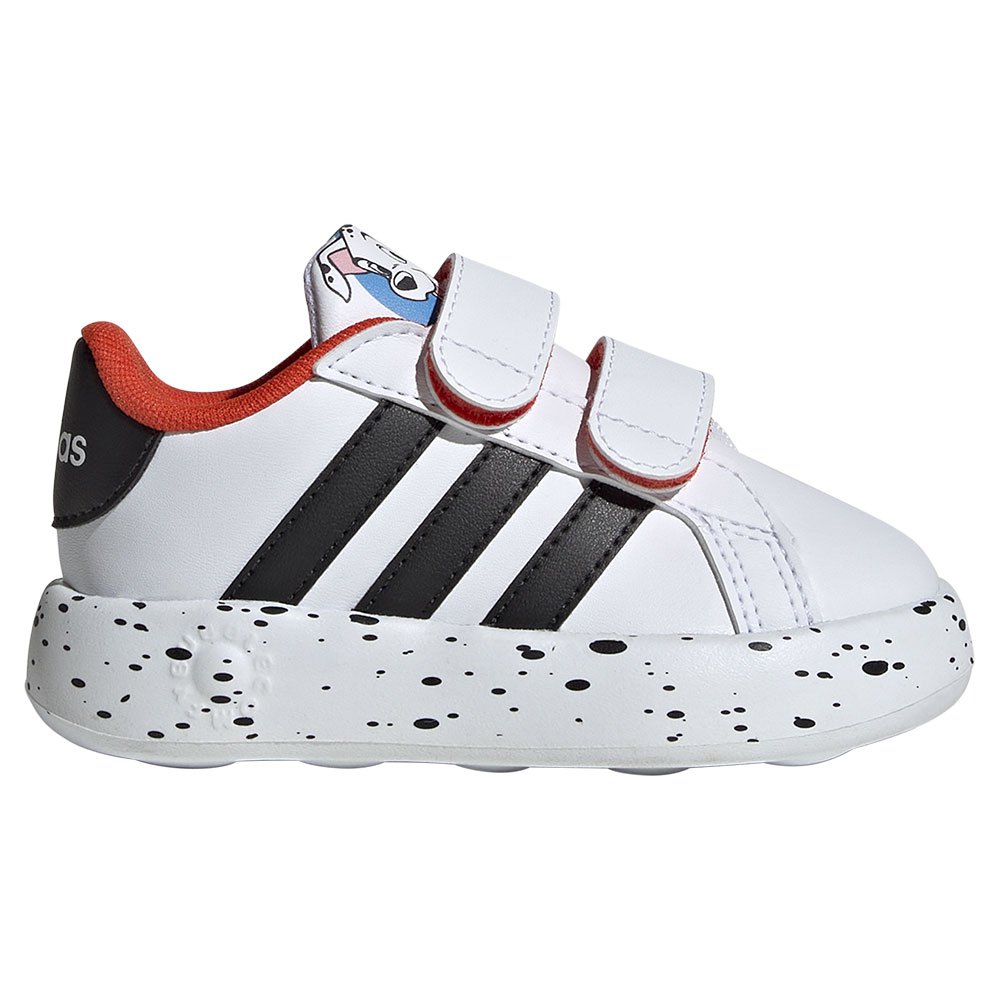 Adidas Grand Court 2.0 101 Dalmatians Cf Shoes White EU 23 1/2