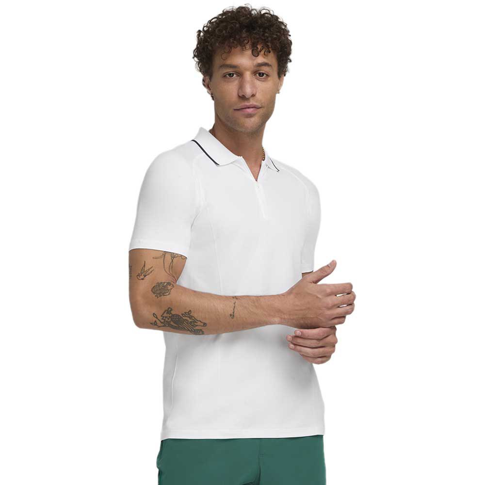 Wilson Team Seamless 2.0 Short Sleeve Polo White L Man