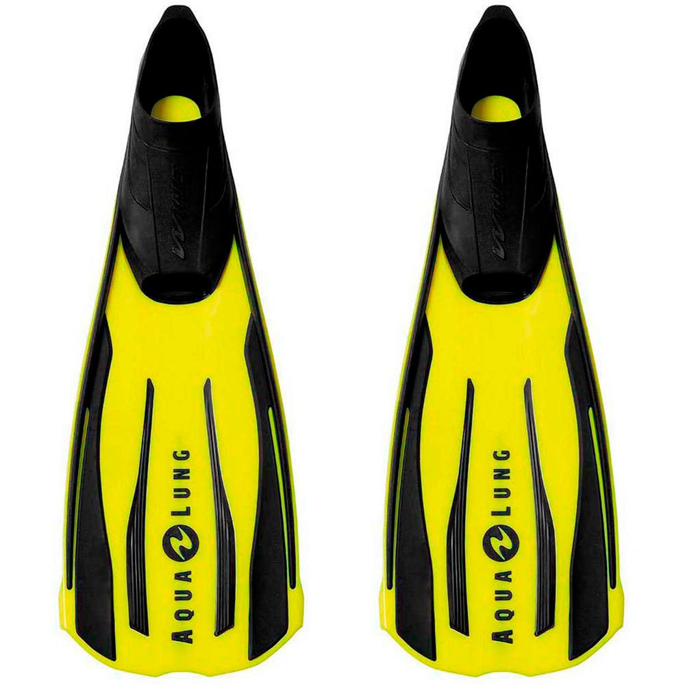 Photos - Diving Fins Aqua lung Aqualung Wind Snorkeling Fins Yellow,Black EU 27-30 FA174127 