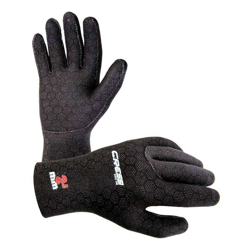 Photos - Wetsuit Cressi Sub Cressi Ultrastrecht 3.5 Mm Gloves Black S CLX475801 