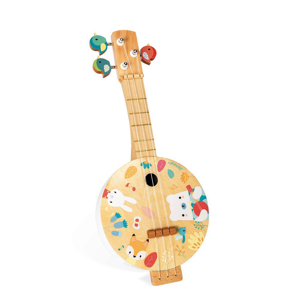 Photos - Musical Toy Janod Pure Banjo Multicolor 3-8 Years J05160 