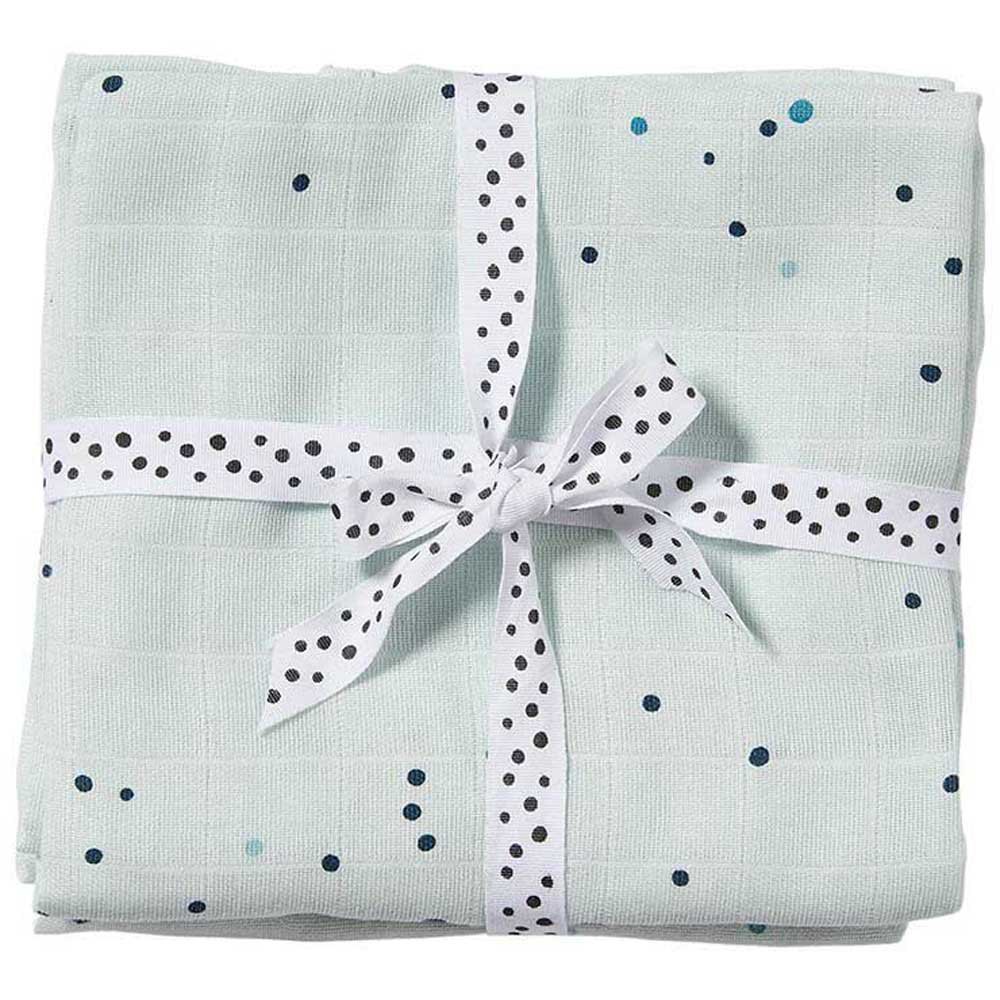 Photos - Other for Child's Room Done By Deer Swaddle 2 Pack Dreamy Dots Blue 3103572
