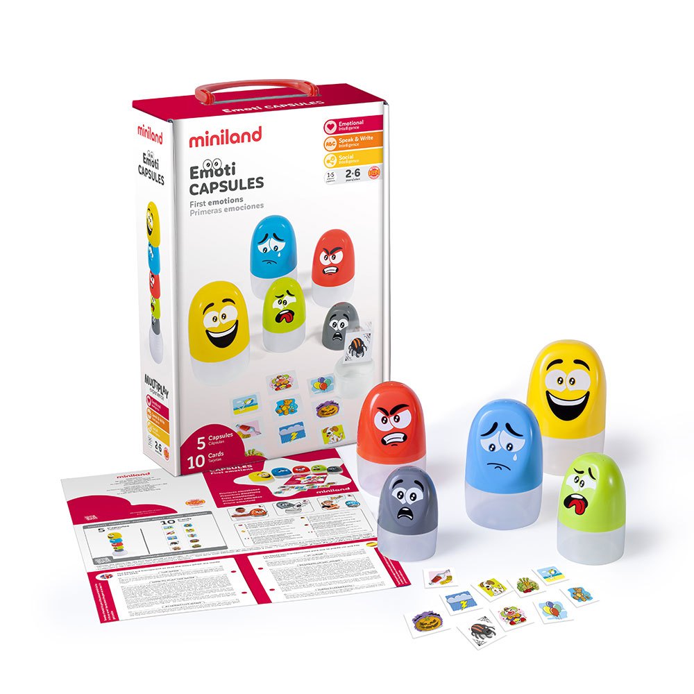 Photos - Educational Toy Miniland Emoticapsules Toy Multicolor 45401 