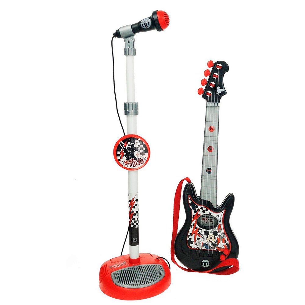 Photos - Musical Toy Reig Musicales Guitar And Micro Set Silver 5363