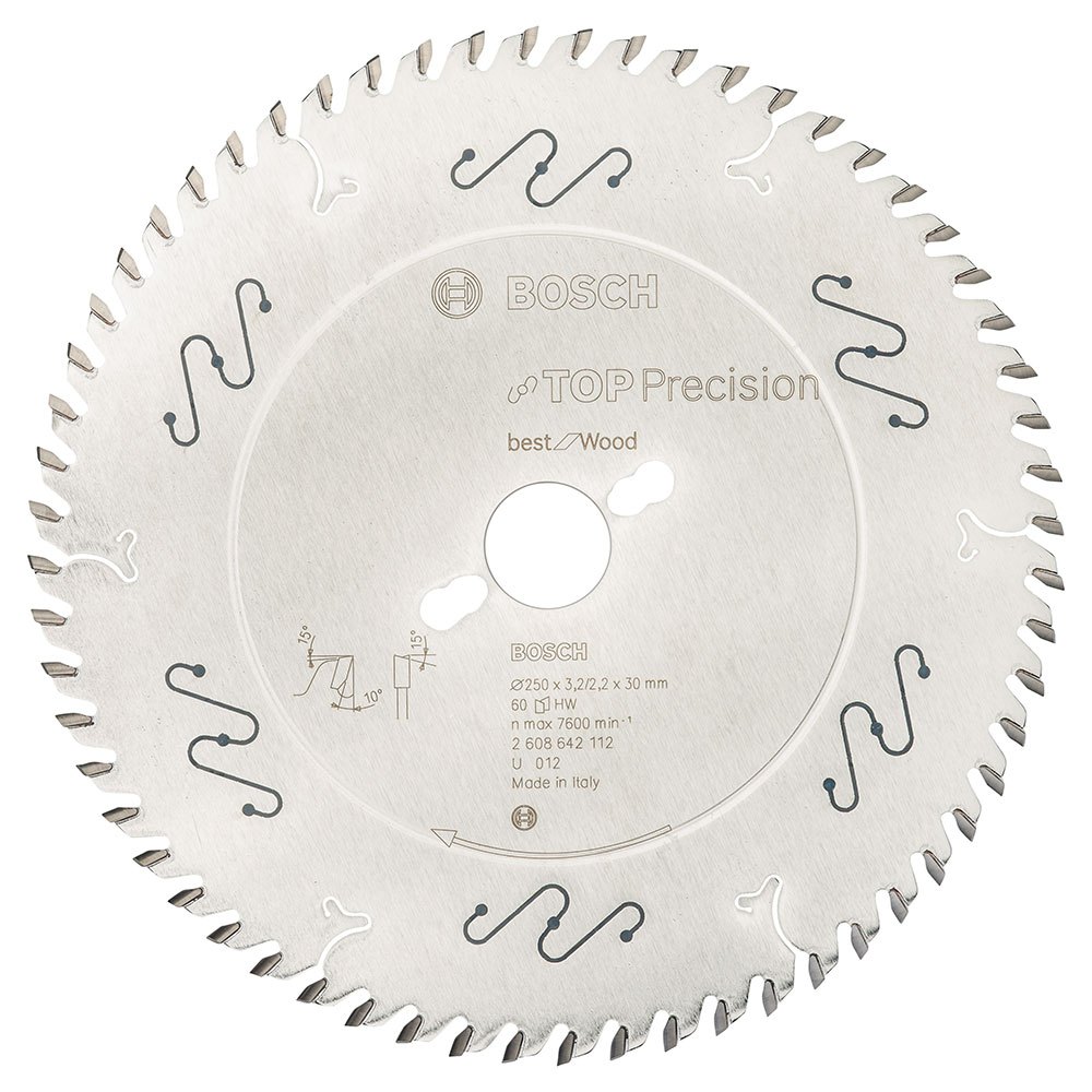 Photos - Cutting Disc Bosch Professional Best For Wood 250x30-60 Mm Circular Saw Blade Beige 260 