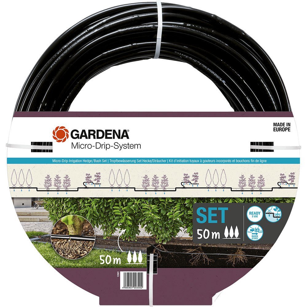 Photos - Other for Irrigation GARDENA 50 M Irrigation Kit Clear 13501-20 
