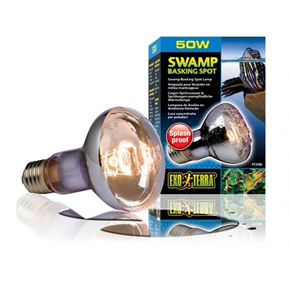 Photos - Aquarium Exo Terra Swamp Basking Spot Lamp Golden 75W PT3781 