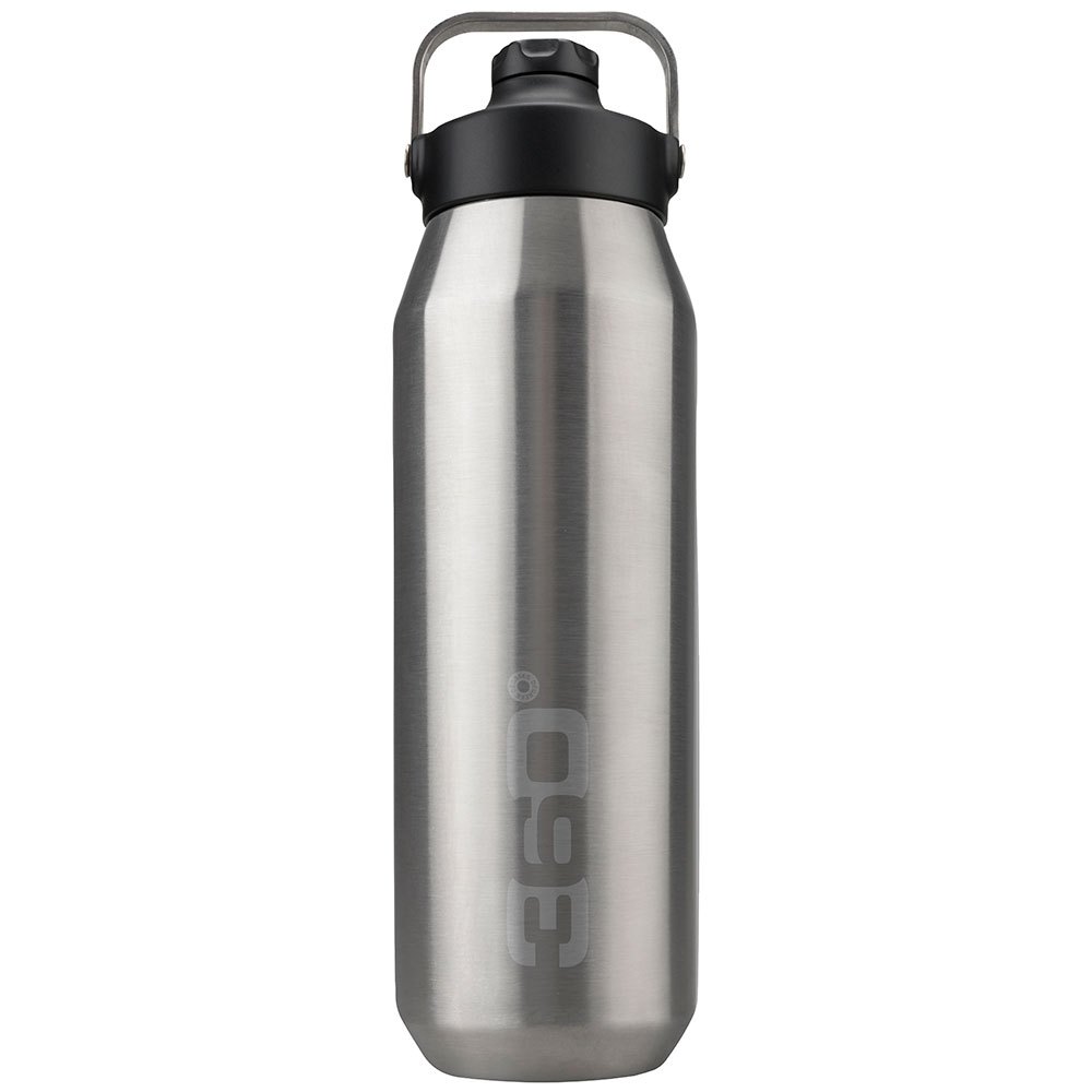 Photos - Thermos 360 Degrees Wide Mouth Insulated+narrow Mouth With Magnetic Stopper 1l Sil 