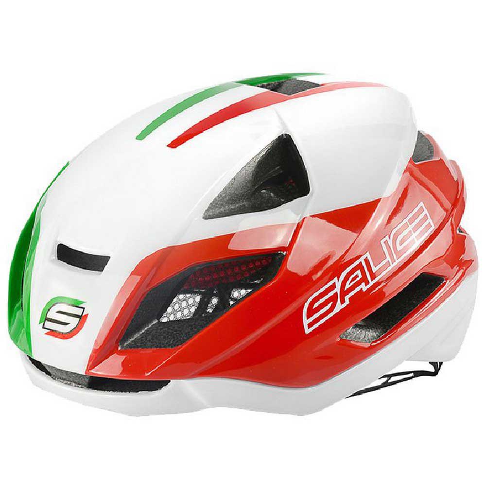 Photos - Bike Helmet Salice Levante Helmet Red,White S-M 