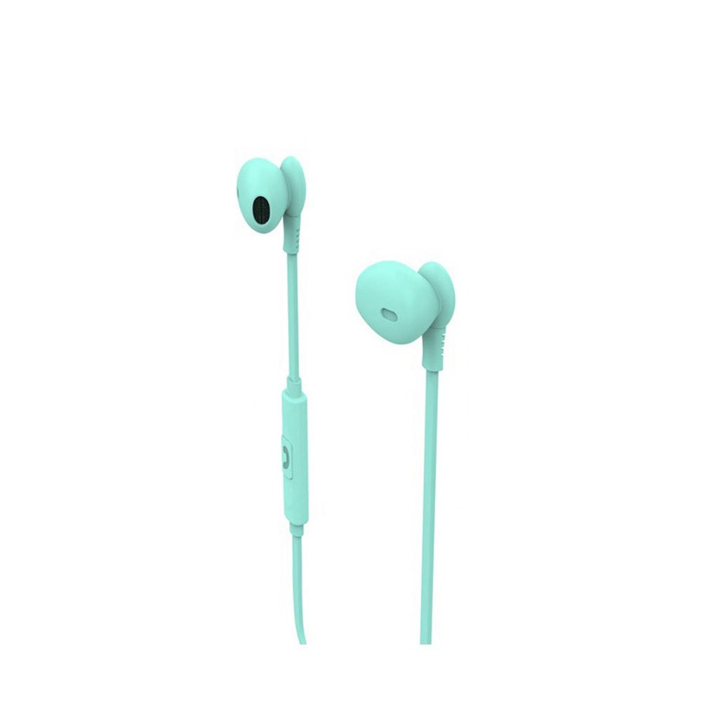 Photos - Headphones Muvit M1c Stereo 3.5 Mm Sport  Blue 
