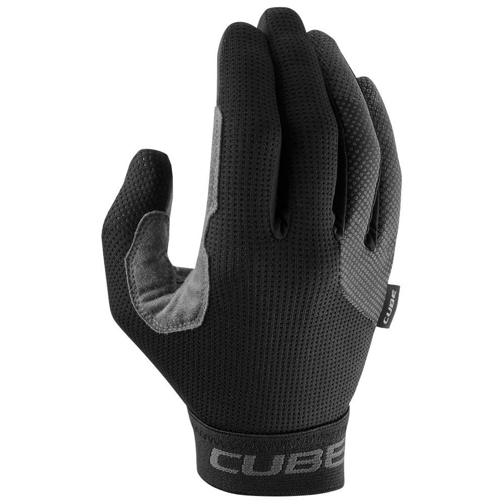 Photos - Cycling Gloves Cube Cmpt Pro Long Gloves Black M Man 