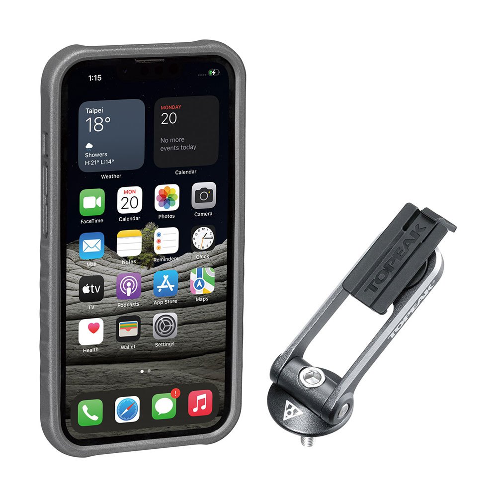 Photos - Holder / Stand Topeak Ride Case For Iphone 13 Pro With Support Silver 