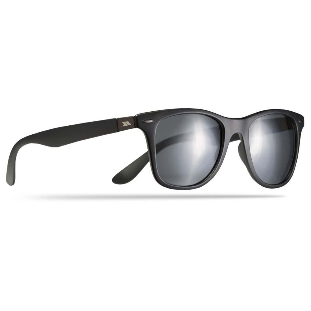 BikeInn Trespass Matter Polarized Sunglasses Black Polarized Smoke Tint/CAT3