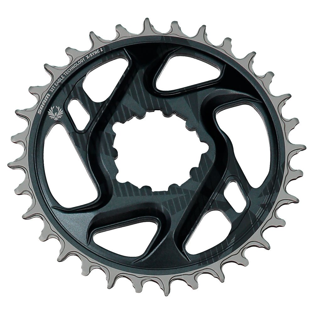 BikeInn Sram X-sync 2 Eagle Cold Forged Direct Mount 6 Mm Offset Chainring Black 30t