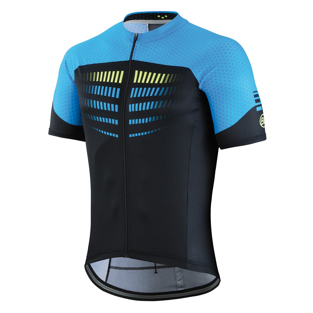 BikeInn Bicycle Line Aero 3.0 Short Sleeve Jersey Blue,Black XL Man