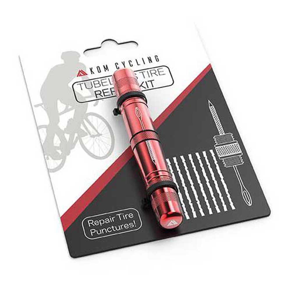 BikeInn Kom Cycling Tubeless Tire Repair Kit Red