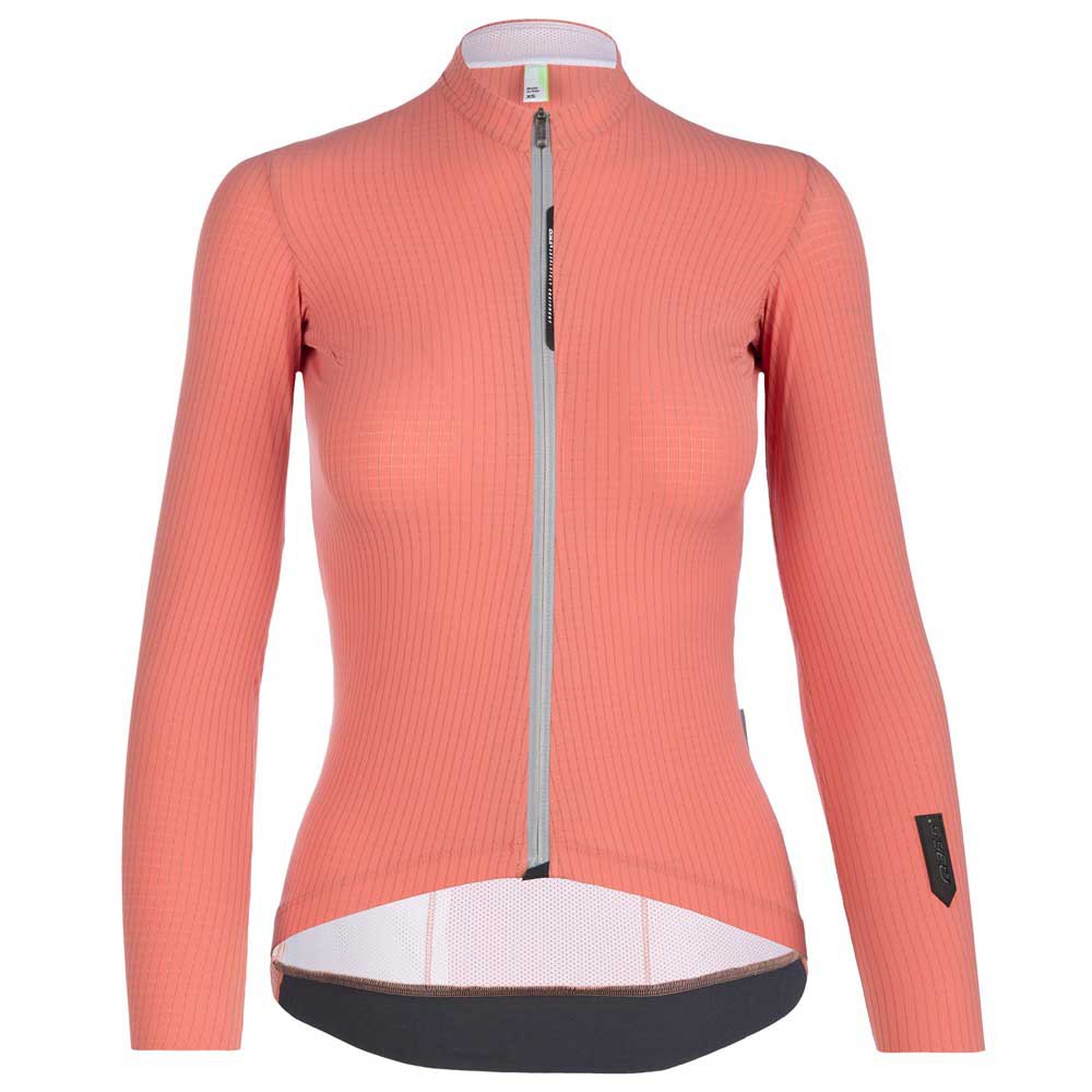 BikeInn Q36.5 L1 Pinstripe X Long Sleeve Jersey Pink L Woman