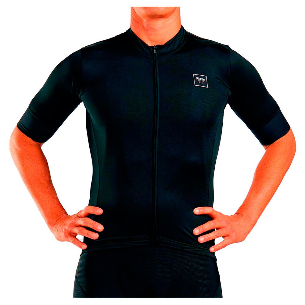 BikeInn Zoot Elite Aero Short Sleeve Jersey Black 2XL Man