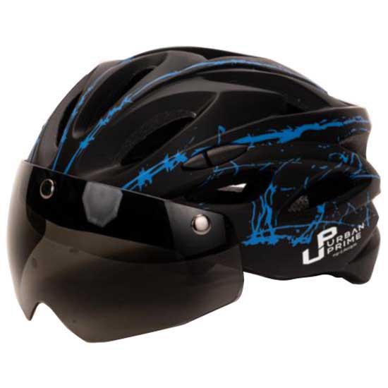 BikeInn Urban Prime Nero Urban Helmet Blue,Black