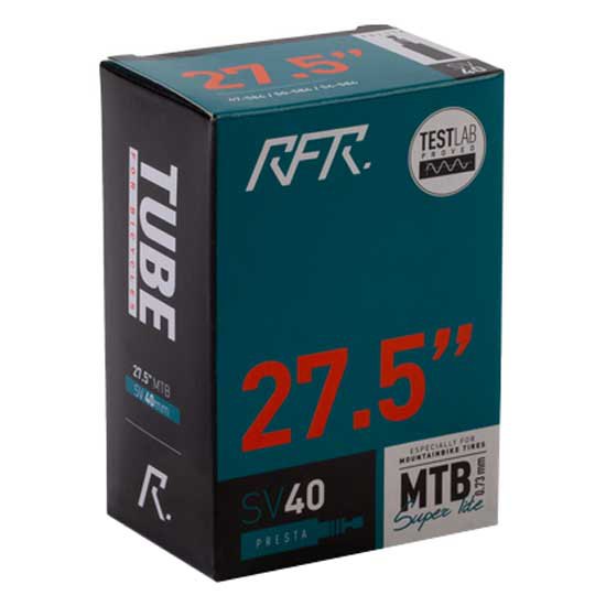 BikeInn Rfr Presta 40 Mm Super Lite 0.73 Mm Inner Tube Silver 27.5´´ / 47-54