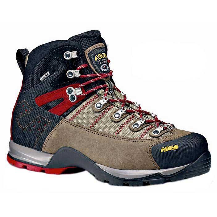 Asolo Fugitive Goretex Wide Hiking Boots Beige Man