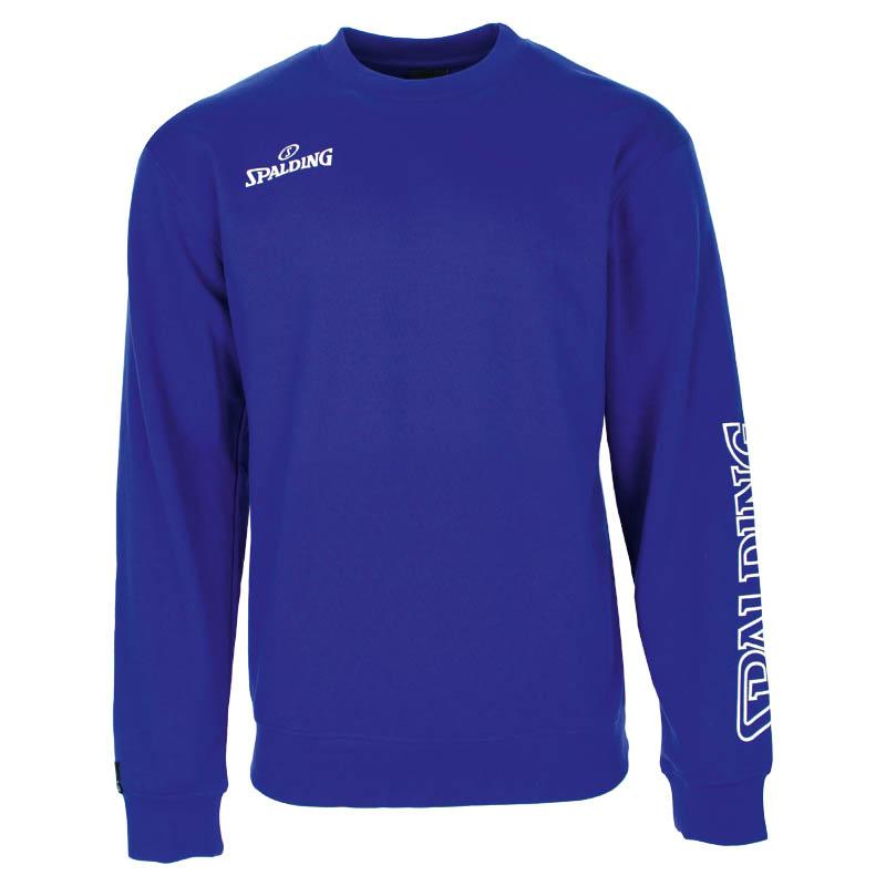 Spalding Team Ii Crew Sweatshirt Blue 116 cm Boy