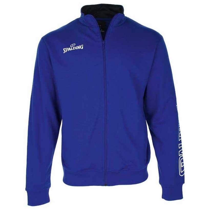 Spalding Team Ii Full Zip Sweatshirt Blue S Man