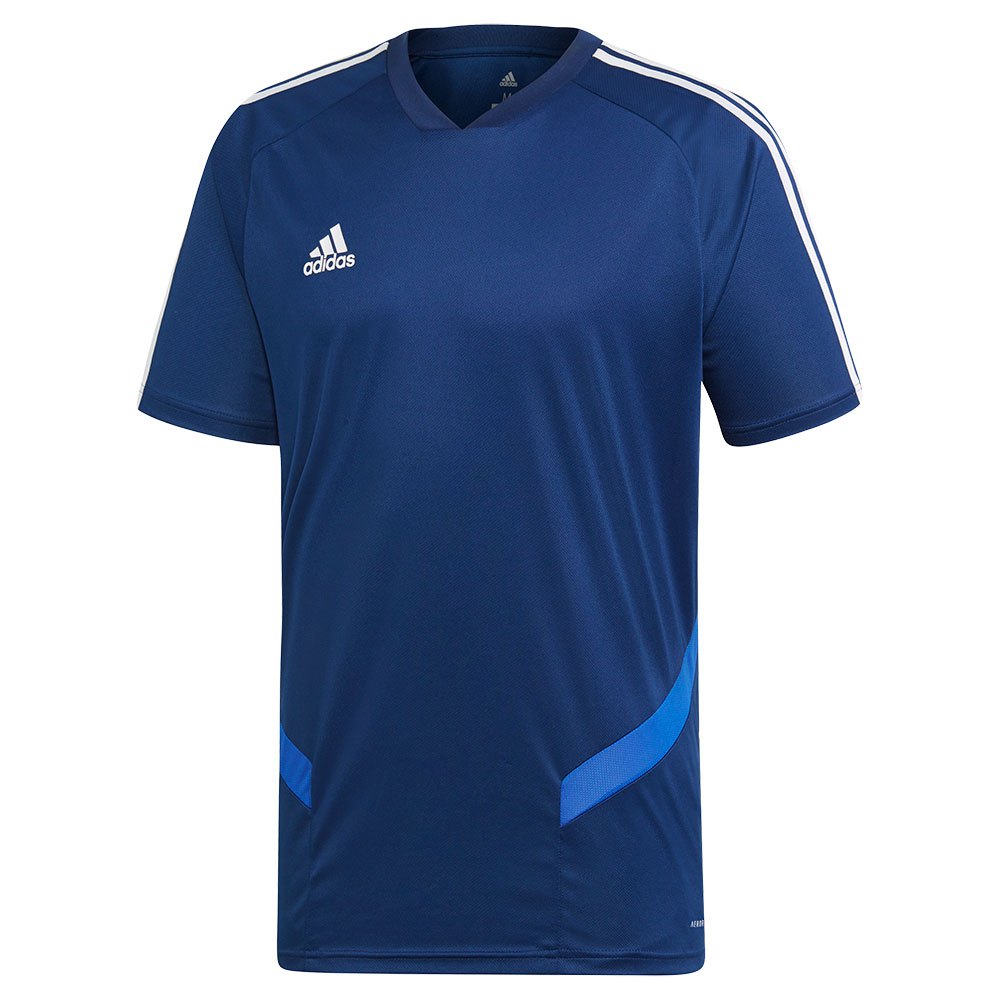 Adidas Tiro 19 Training 3´´ Short Sleeve T-shirt Blue S / Regular Man