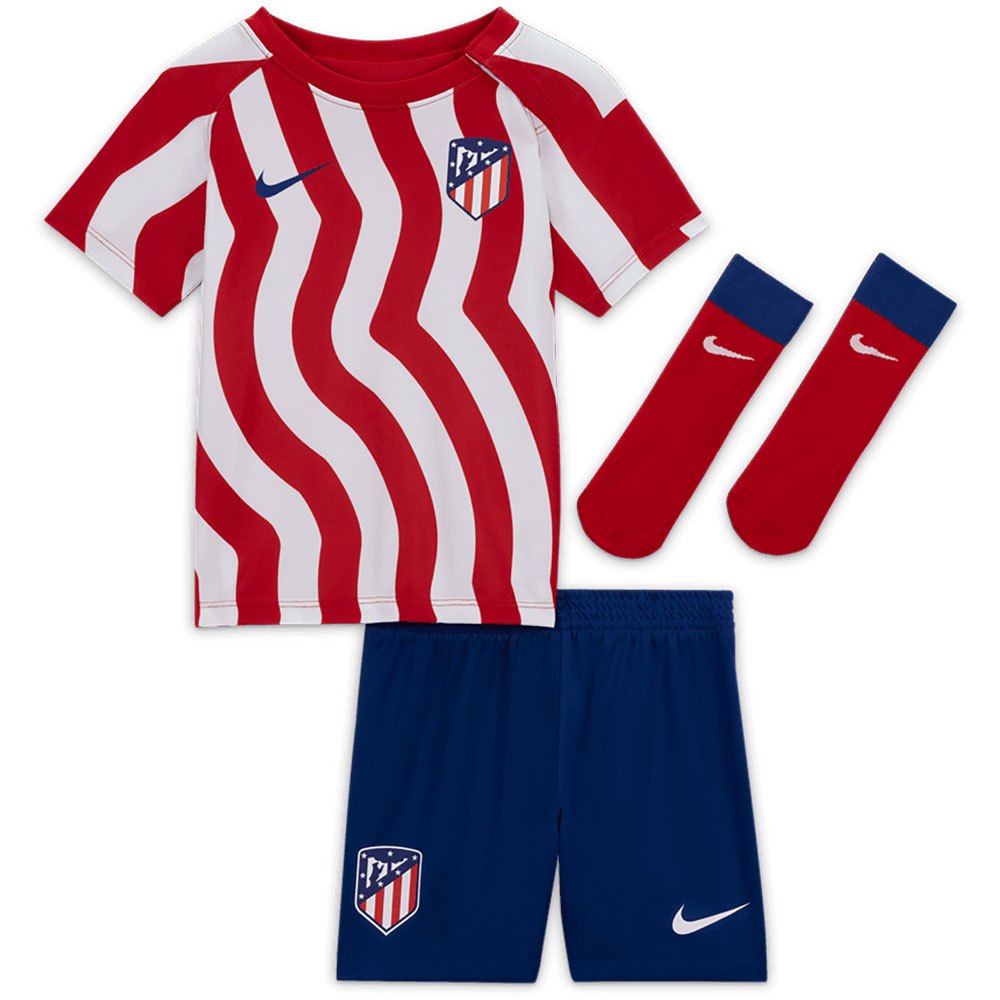 Nike Atletico Madrid Dri Fit Home Kit 22/23 Set Junior Red 6-9 Months