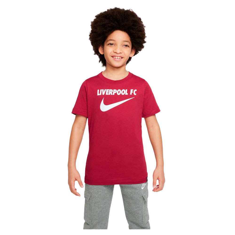 Nike Liverpool Fc Swoosh 22/23 Short Sleeve T-shirt Junior Red 5-6 Years