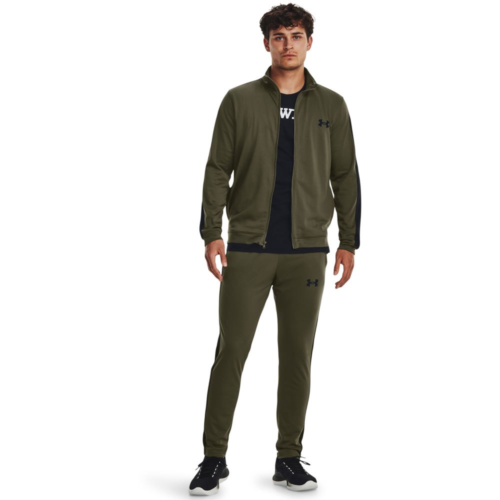 Under Armour Knit Tracksuit Green S Man